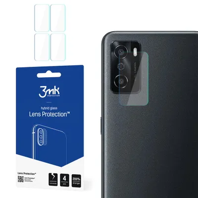 Produktbild von 3mk Hybridglas Lens Protection für Oppo A55s (aparat z boku) Kamera Objektiv Kameralinse 0,16mm 6H (4 Stück)