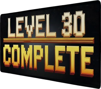 Produktbild von LEVEL 30 COMPLETE Schreibtischunterlage 69x31cm XXL Mauspad