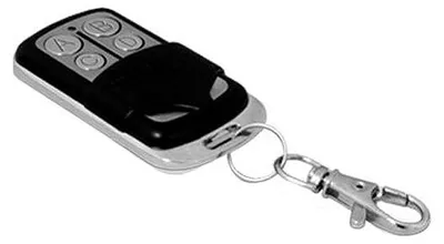 Produktbild von G.B.S. Elettronica Open 4, RF Wireless, Drucktasten, Schwarz