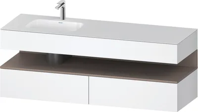 Produktbild von DURAVIT QA4795043180000 QTG EWT KWTU 1600 Wß Hgl. Be