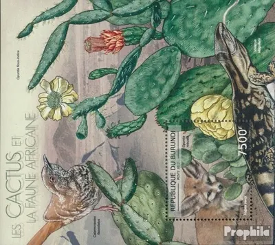 Produktbild von Briefmarken Burundi 2012 Mi Block274 (kompl.Ausg.) postfrisch Pflanzen und afrikanische Tiere