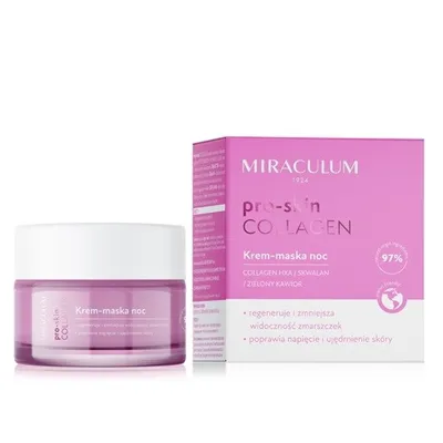 Obrázok produktu pre Miraculum Kolagén Pro-Skin Nočný Krém-Maska 50Ml
