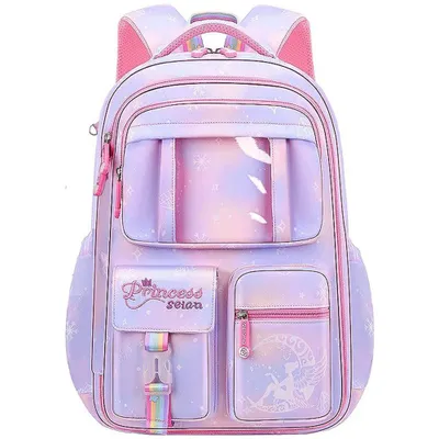 Produktbild von Schulrucksack Kinderrucksack Mädchen, Schulranzen mit Großer Kapazität für Kinder Schule oder Reisen
