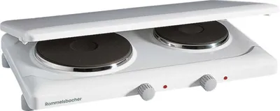 Immagine prodotto di ROMMELSBACHER piastra doppia, 2500W, 145/180mm, con coperchio THL 2597/A