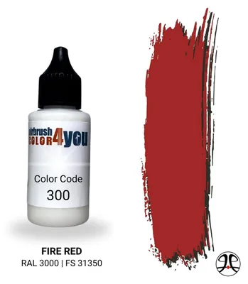 Produktbild von AC4Y Fire Red - 30ml Airbrushfarbe - AirbrushColor4you 310300