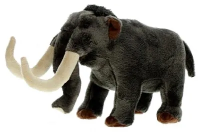 Produktbild von Cornelissen Mammoet Kuscheltier - Plusch - 33 cm - Grau