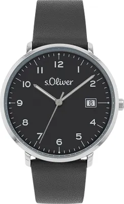 Produktbild von s.Oliver Damen Uhr Armbanduhr Leder 2038594