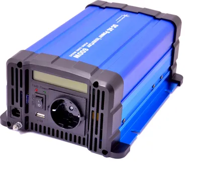 Produktbild von Spannungswandler 12V 230V FS Display Reiner Sinus Wechselrichter: 600 W