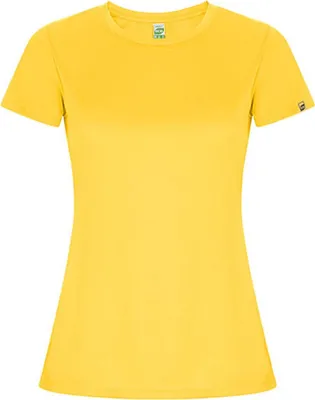 Produktbild von Roly Eco CA0428 | WomenŽs Imola T-Shirt Damen T-Shirt - Farbe: Yellow 03 - Größe: L