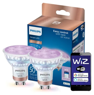 Produktbild von Philips Strahler 50 W PAR16 GU10 x2