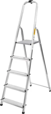 Produktbild von Tritt Strend Pro ALD, Aluminium, 5-stufig, max. 125 kg – Aluleiter, Haushaltsleiter