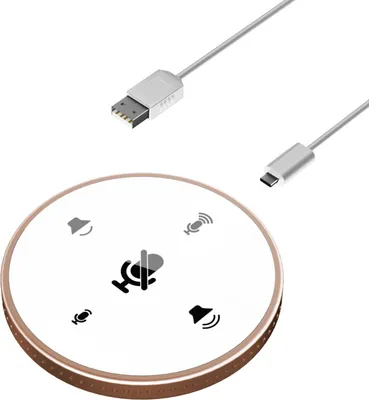 Obrázok produktu pre Stolný USB konferenčný reproduktor Vstavaný reproduktor 360 ¡ã Všesmerový počítačový kondenzátorový mikrofón s ovládaním hlasitosti stlmenia Plug & Play Kompatibilný s Windows Mac pre PC Laptop Nahrávanie videokonferencií Chatovanie Online hranie Skype VoIP hovory