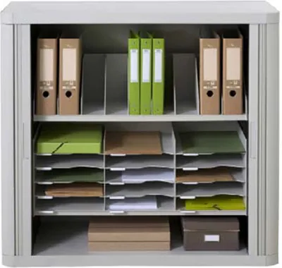 Produktbild von PaperFlow 4932.02, Grau, 802 x 275 x 210 mm
