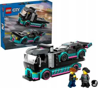 Zdjęcie produktu dla 60406 - LEGO City - Samochód wyścigowy i laweta