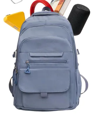 Imagen del producto de Mochila escolar impermeable con múltiples compartimentos