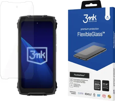 Zdjęcie produktu dla 3mk Display Hybridglass FlexibleGlass dla Blackview BV7300 0,3mm 7H