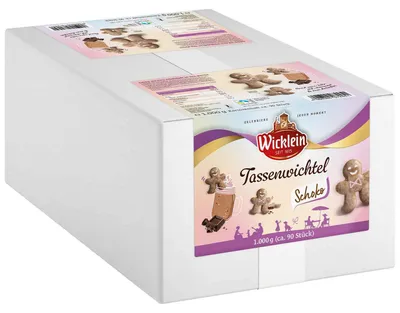 Produktbild von Wicklein Tassenwichtel Schoko 90er