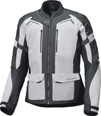 Produktbild von Held Kane wasserdichte Motorrad Textiljacke, grau/schwarz, S