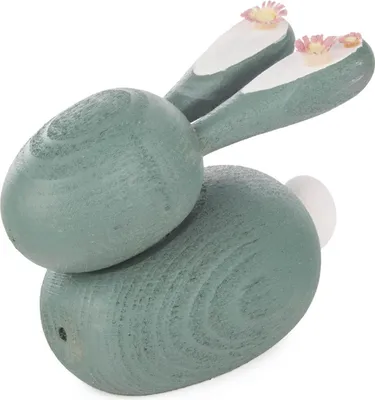 Produktbild von Holzwaren Egermann Bastelset - Hase - ca. 9 cm - Liebevolle Figuren zum Selberbauen und Gestalten - Kreativer Bastelspaß aus Holz
