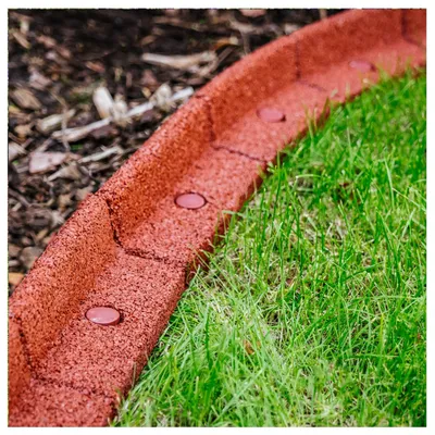 Image de Bordure de jardin flexible pour les massifs de fleurs et les allées