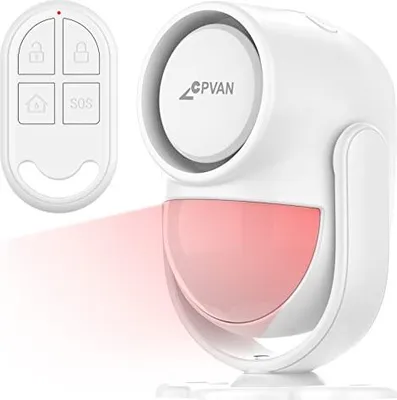 Produktbild von CPVAN -Bewegungssensor Sirene, weiß