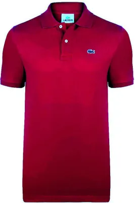 Produktbild von Lacoste Classic Fit polo, bordeaux rood