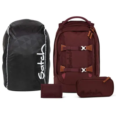 Zdjęcie produktu dla Satch, zestaw plecaków szkolnych PACK Nordic Ruby, 4-częściowy, od 5. klasy
