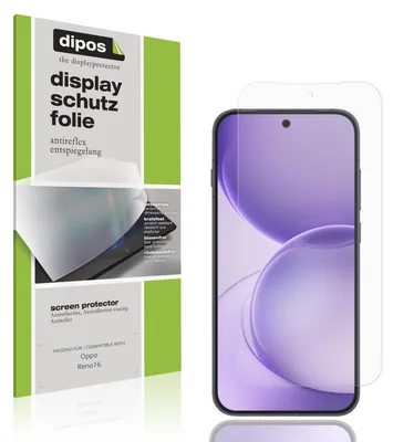 Produktbild von 4x Schutzfolie für Oppo Reno16 matt Displayschutzfolie Folie Display Schutz dipos