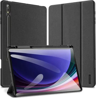 Immagine prodotto di Dux Ducis Domo custodia in ecopelle con supporto per Samsung Tab S10+ / S9+ / S9 FE+ - nero