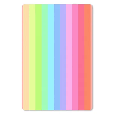 Produktbild von MuchoWow® Mauspad Mousepad Regenbogen - Muster - Pastell 18x27 cm - Mousepads - Maus Mat - Pad - Mausunterlage