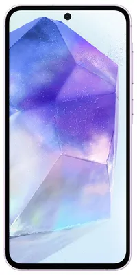 Productafbeelding van Samsung Galaxy A55 5G, modelnummer A556B, 8GB RAM, 128GB opslag, kleur: paars, EU-model