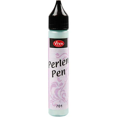 Produktbild von ViVA DECOR Perlen Pen 28 ml pastellgrün