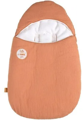 Immagine prodotto di Nido per neonati invernale - SAUTHON - SUNLIGHT - 0-4 mesi - Cotone mussola - Terracotta