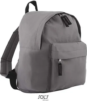 Produktbild von SOLs Bags 70101 | Kinder Rucksack Rider | 12 x 25 x 30 cm - Farbe: Graphite - Größe: 12 x 25 x 30 cm