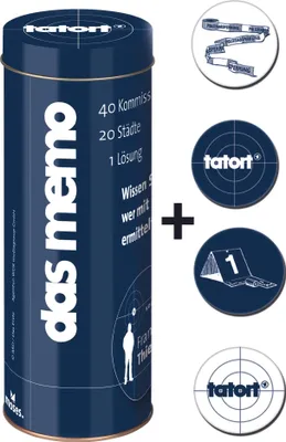 Produktbild von Tatort - Das Memo, Setartikel:+ Spurensicherung Magnet-Set