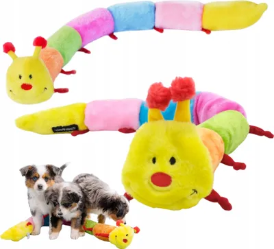 Obrázok produktu pre Hračka pre psov STONOGA MEGA long s pískatkami 6 pískatiek a 77cm XXXL