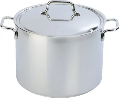 Produktbild von Demeyere Kochtopf mit Deckel, 20 cm | rund | 18/10 Edelstahl