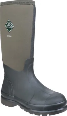 Produktbild von Muck Boots Unisex Chore Classic Hi Patterned Gummistiefel FS4292 (46 EU) (Moos)