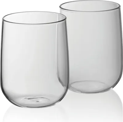 Obrázek produktu pro KELA Glass FONTANA 2ks V 9,5cm / Rim 8cm / 250 KL-12417