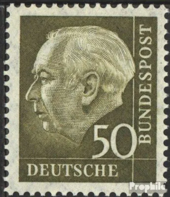 Produktbild von Briefmarken BRD (BR.Deutschland) 1957 Mi 261x postfrisch Bundespräsident Heuss (II)