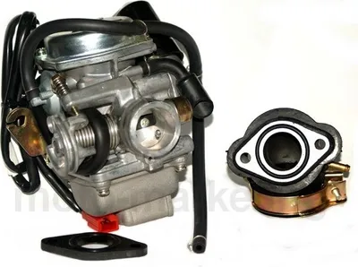 Produktbild von Tuning VERGASER 24mm E-Choke ANSAUGSTUTZEN für TGB F 409 303 Revolution 4T 150