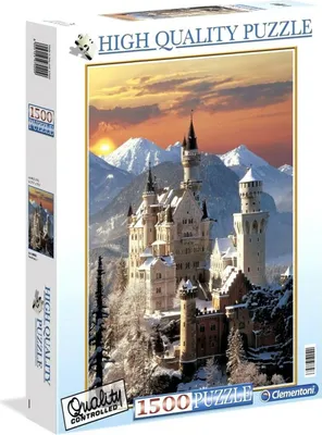 Produktbild von Clementoni High Quality Collection Puzzle Neuschwanstein Schloss 1500 Teile