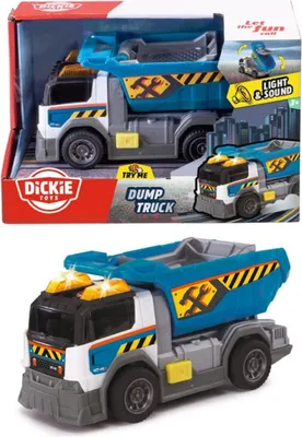 Produktbild von Dickie Spielfahrzeug LKW Auto Go Action / City Heroes Dump Truck 203302048