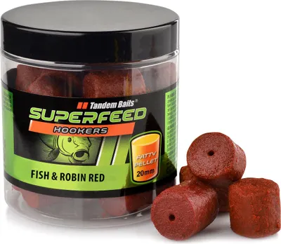 Produktbild von SuperFeed Karpfenhaken Fettpellets 20mm/150g Fish&Robin Red