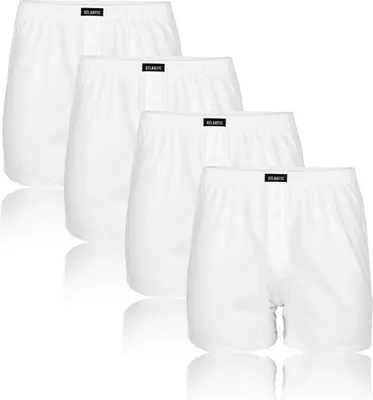 Immagine prodotto di Slip da uomo, modello boxer, in cotone 100%, morbido, vestibilità comoda, colore bianco