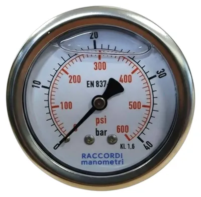 Produktbild von Hinteres Manometer 40 bar MG3-63 Gewinde 1/4"