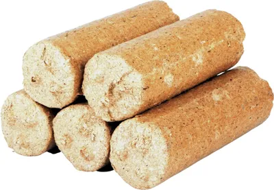 Image de Briquettes de bois rondes sans trou 10kg