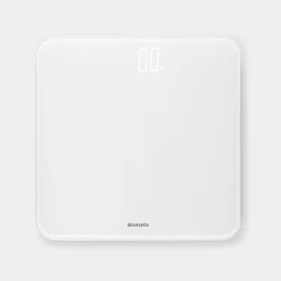 Image de Brabantia 8710755280146 Pèse-personne Rectangle Blanc Pèse-personne électronique