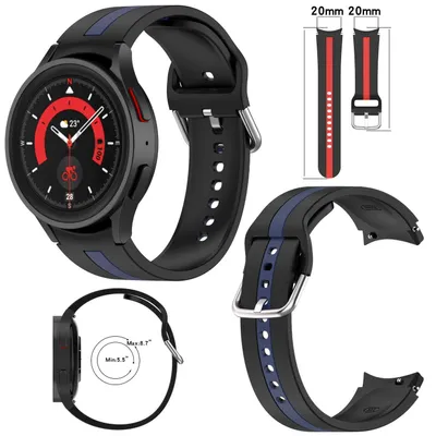 Immagine prodotto di Per Samsung Galaxy Watch 6 5 4 Normal Pro Classic tutte le dimensioni cinturino in plastica