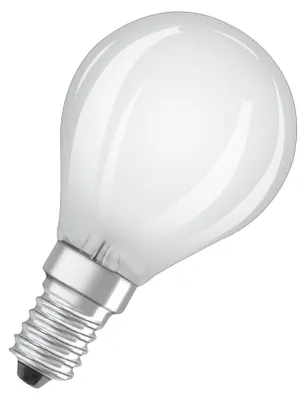 Zdjęcie produktu dla OSRAM LED Retrofit CLASSIC P w kształcie litery P, żarówka LED, szkło, matowa, 3,4 W, 470 lm, 6500 K, CRI 80